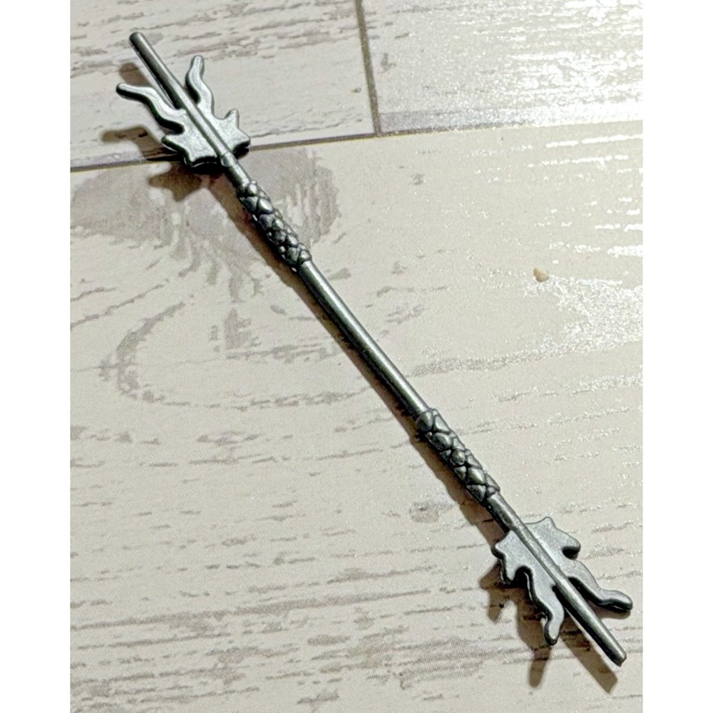 Vintage 1987 GI Joe Jinx Naginata Staff Weapon Accessory - 80s Hasbro Part Piece